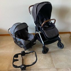 Nuna Triv Stroller with Car Seat