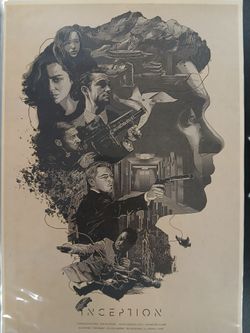 Inception Movie Art Print Poster