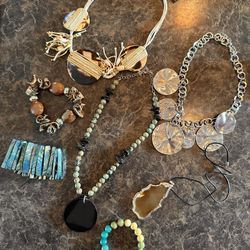 Pacific Coast Inspired LOT. Necklaces And Bracelets