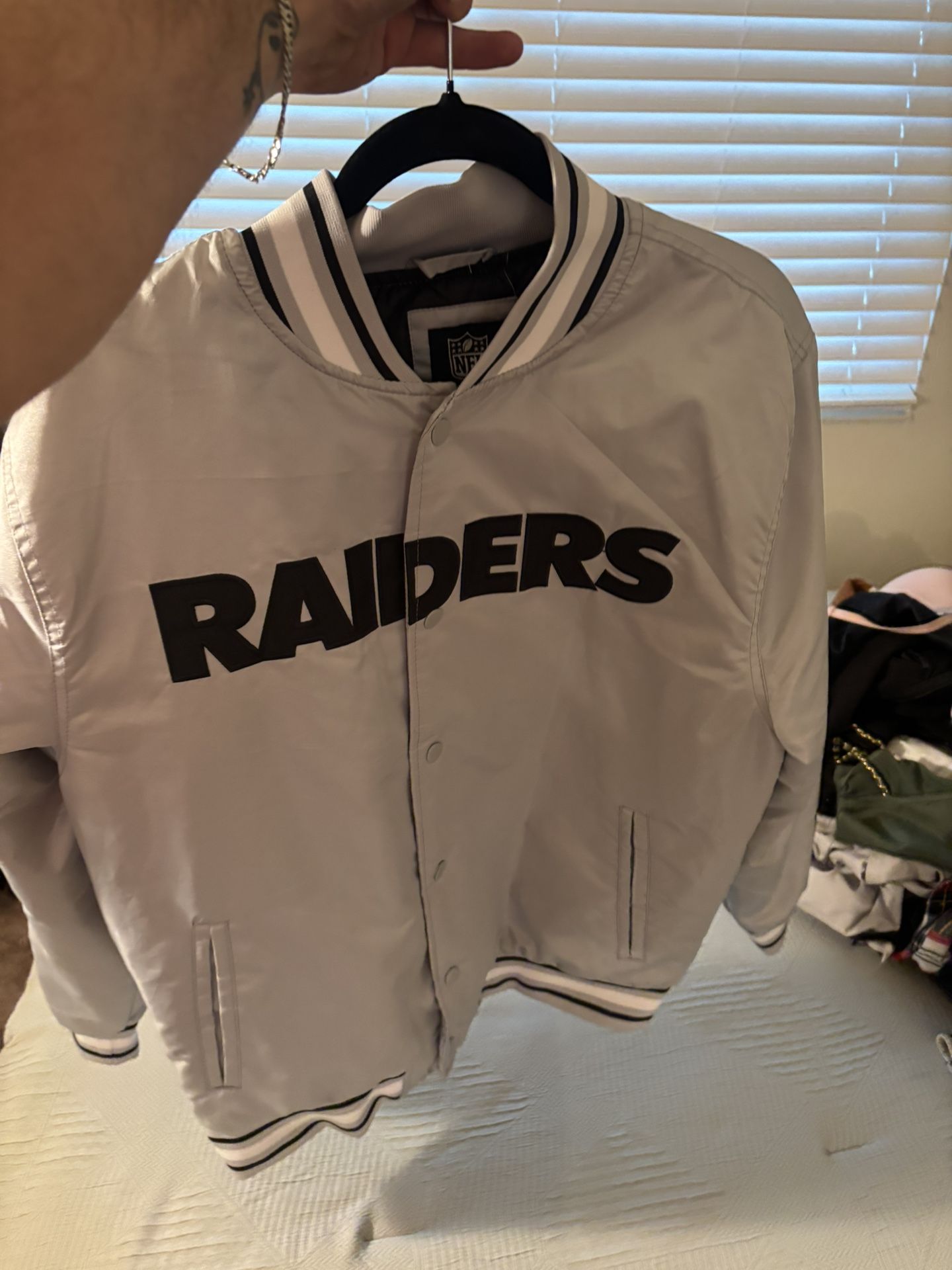 Raiders Jacket Size Meduim
