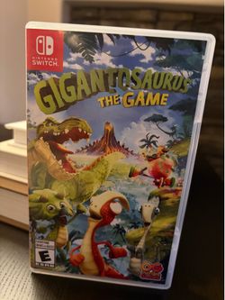 Nintendo switch Giganotosaurus the game