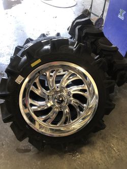 Atv Utv 20” Wheels 33” Tires