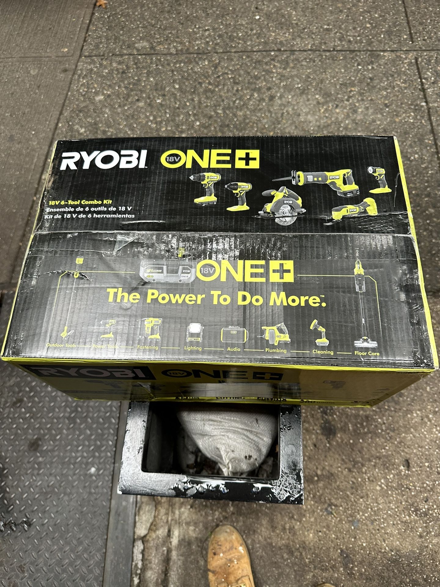 Ryobi 6 Piece Tolls Set 18 Volts