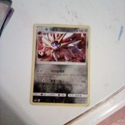Chinese Pokemon Card