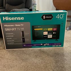Hisense  40” Roku Smart TV