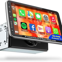 10 inch Double Din Car Radio Touch screen GPS Navigation Stereo