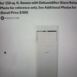 A/C Unit New Will Deliver