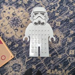 Custom Wood Lego Star Wars Stormtrooper Minifigure Display