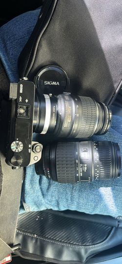 Sigma 70-300mm and nikon 18-55mm lens