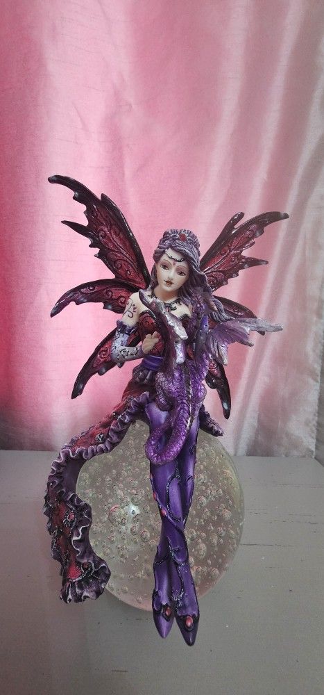 Fairy With Dragon On Orb