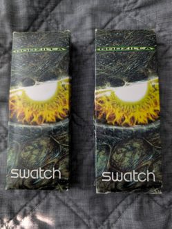 Rare Godzilla Swatch watches 1995