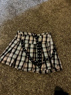 Plaid Skirt