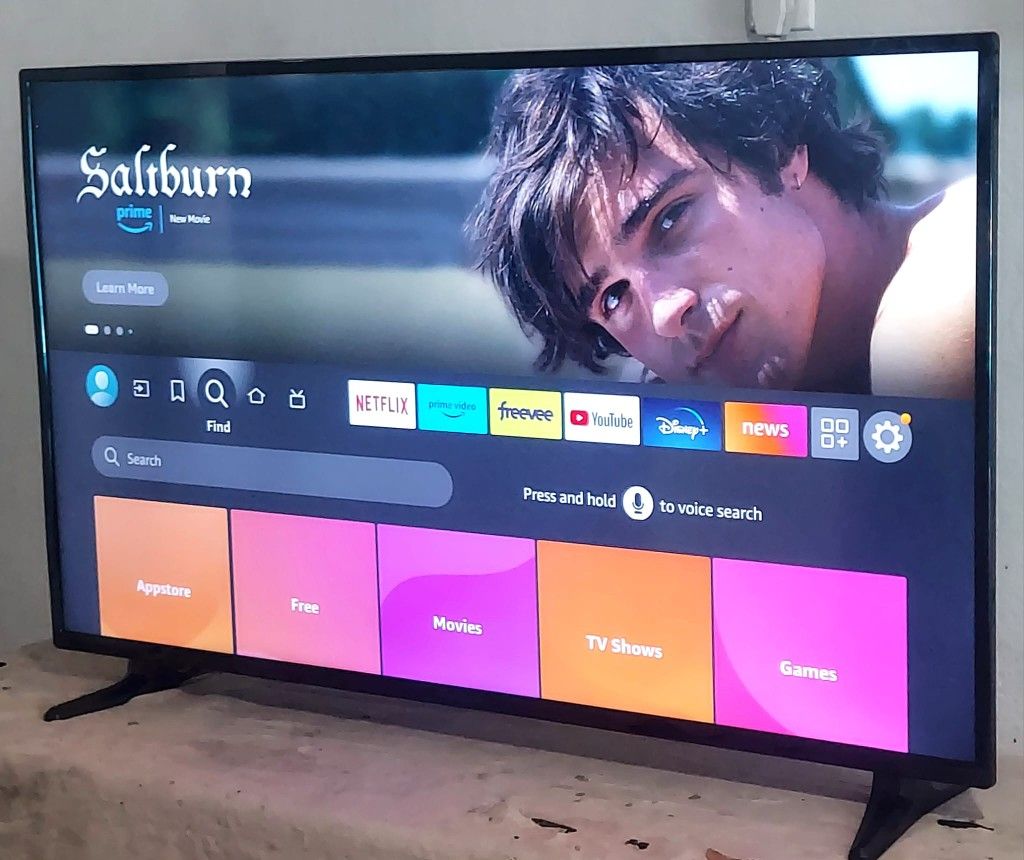 FIRE TV 55" 4K SMART LED FULL UHD HDR10 DOLBY VISION๐๐ ( NEGOTIABLE ) ๐๐ FREE DELIVERY๐๐