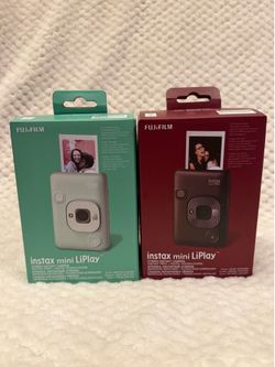 Fujifilm Instax Mini LiPlay Hybrid Instant Camera - App-Controlled, Close-Up, Portable Digital Instant Camera with Smartphone Photo Printer (Deep Bron
