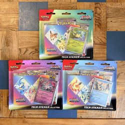 Pokemon TCG Prismatic Evolutions Tech Sticker