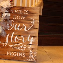 Wedding Sign