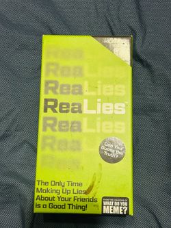 ReaLies party game