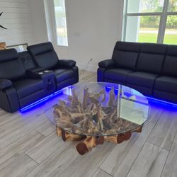 ✨POWER RECLINER SOFA AND LOVESEAT SET / SET DE SOFA Y LOVESEAT RECLINABLE 