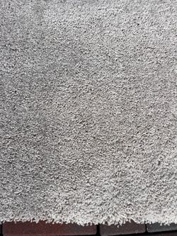 (2) Beige Medium Carpet Remnants