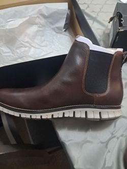 boots brown cole haan size 11.5