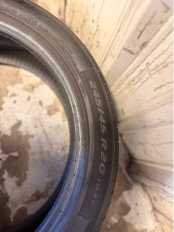 245/45/20 pirelli p zero