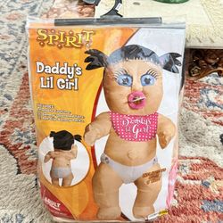 Daddy’s Lil Girl ADULT Inflatable Costume 