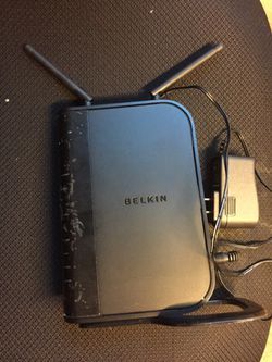 Belkin n+ wireless router