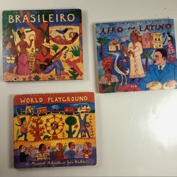 3 Putumayo CDs with Booklet
