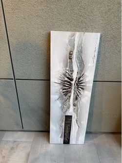 Original Abstract Mixed Media Wall Art