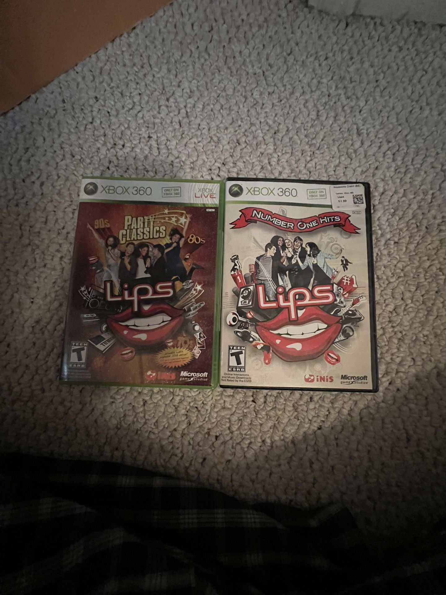 Lips Game Bundle- Xbox 360 