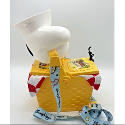 Disney Parks Mickey & Minnie's Runaway Railway Picnic Basket Popcorn Bucket 