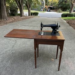 Vintage Kenmore Sewing Machine With Desk — Model 117-36
