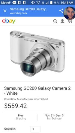 Samsung galaxy cámara