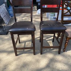 High top Table Chairs