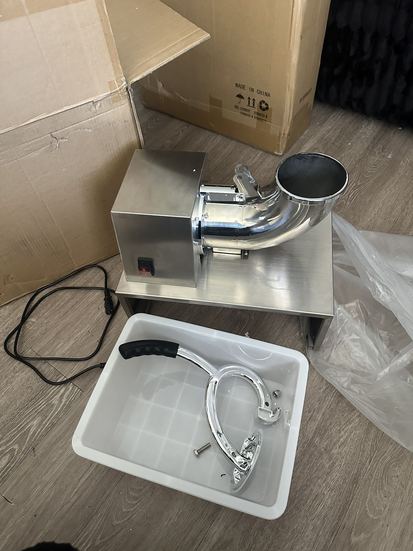 Commercial Shaved Ice Machine