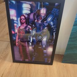 Cyberpunk Framed Wall Art. 