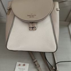 Kate Spade Bag and Earrings 