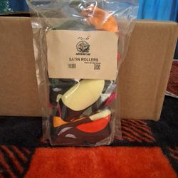 Satin Rollers/ Nitewear/ Multicolored/ Regular