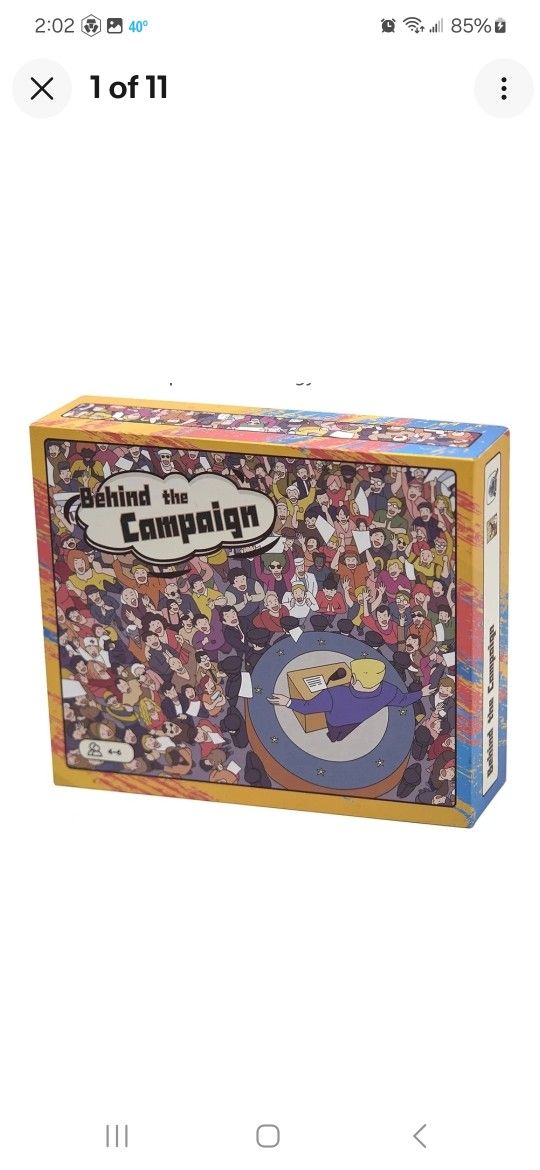 Behind The Campaign Board Game