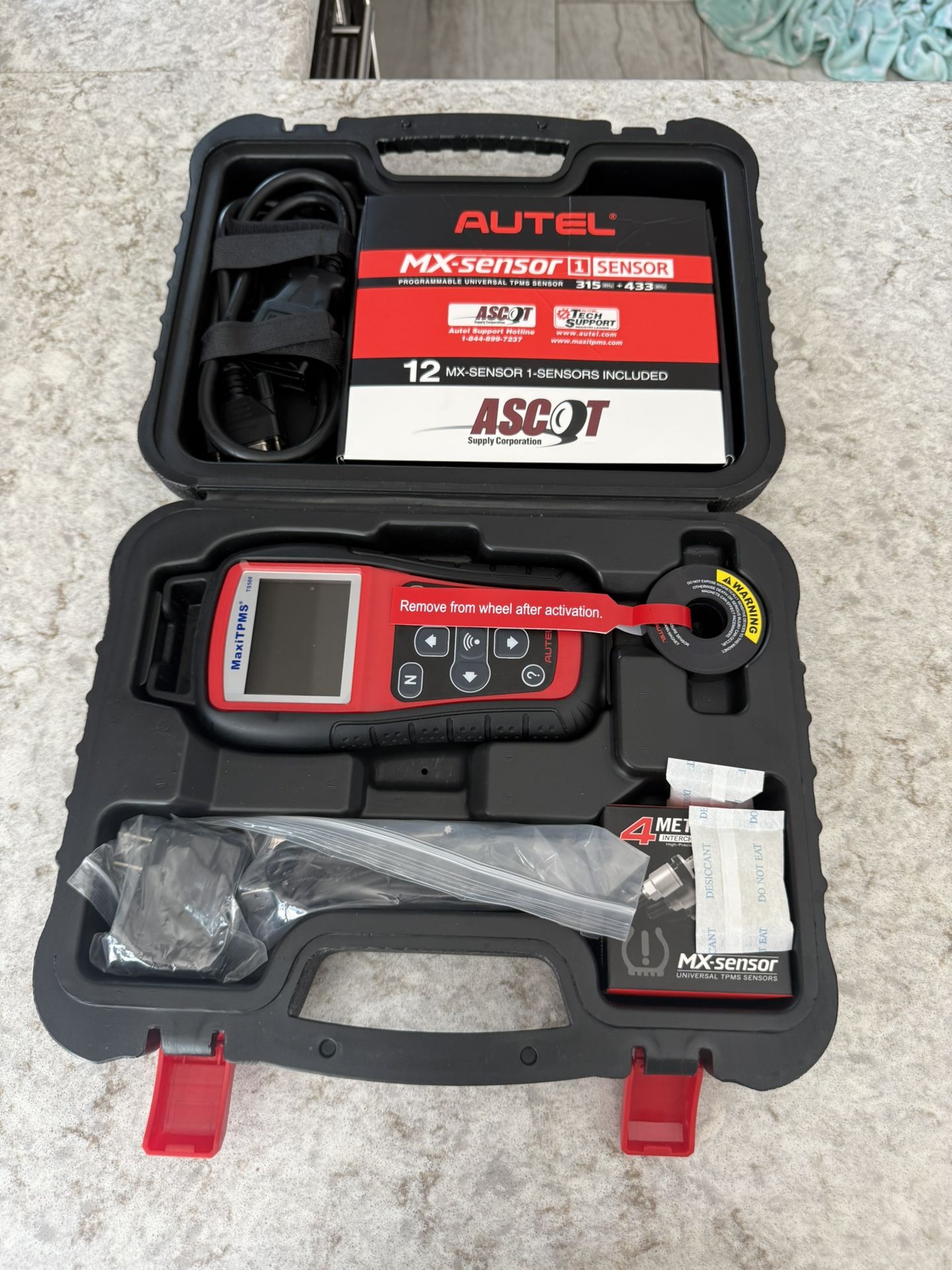 Autel TS508 MaxiTPMS With Hard Case