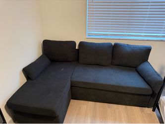 Sofa with small pull out bed