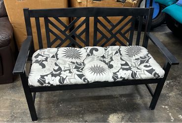 Composite outdoor patio bench