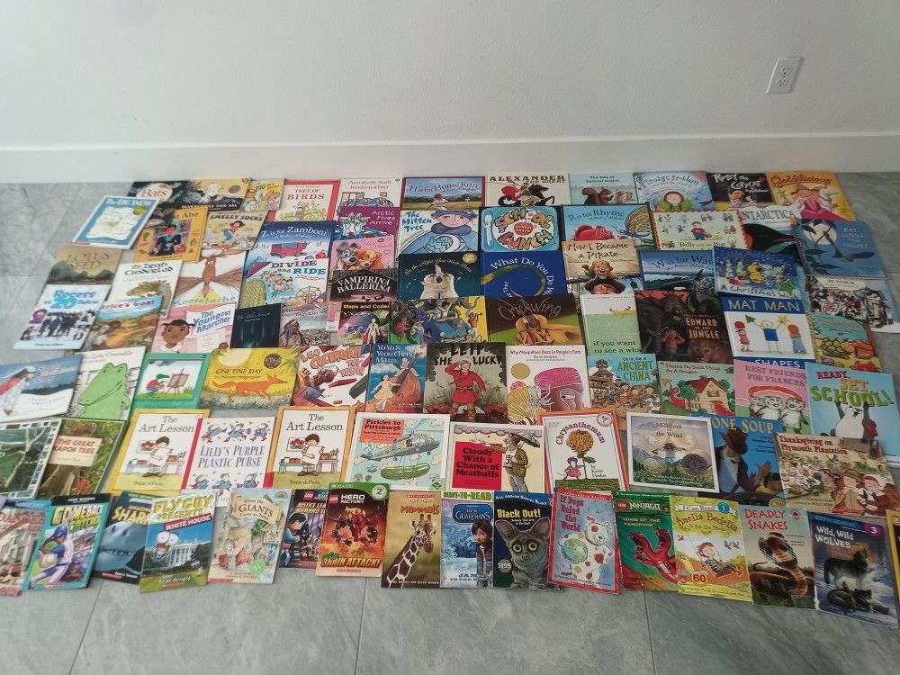 86 Children's Books - Majority Are AR (Accelerated Reader) - Take All For $15 Total - Perfect For Classroom Library, Teacher, Daycare Or Homeschool