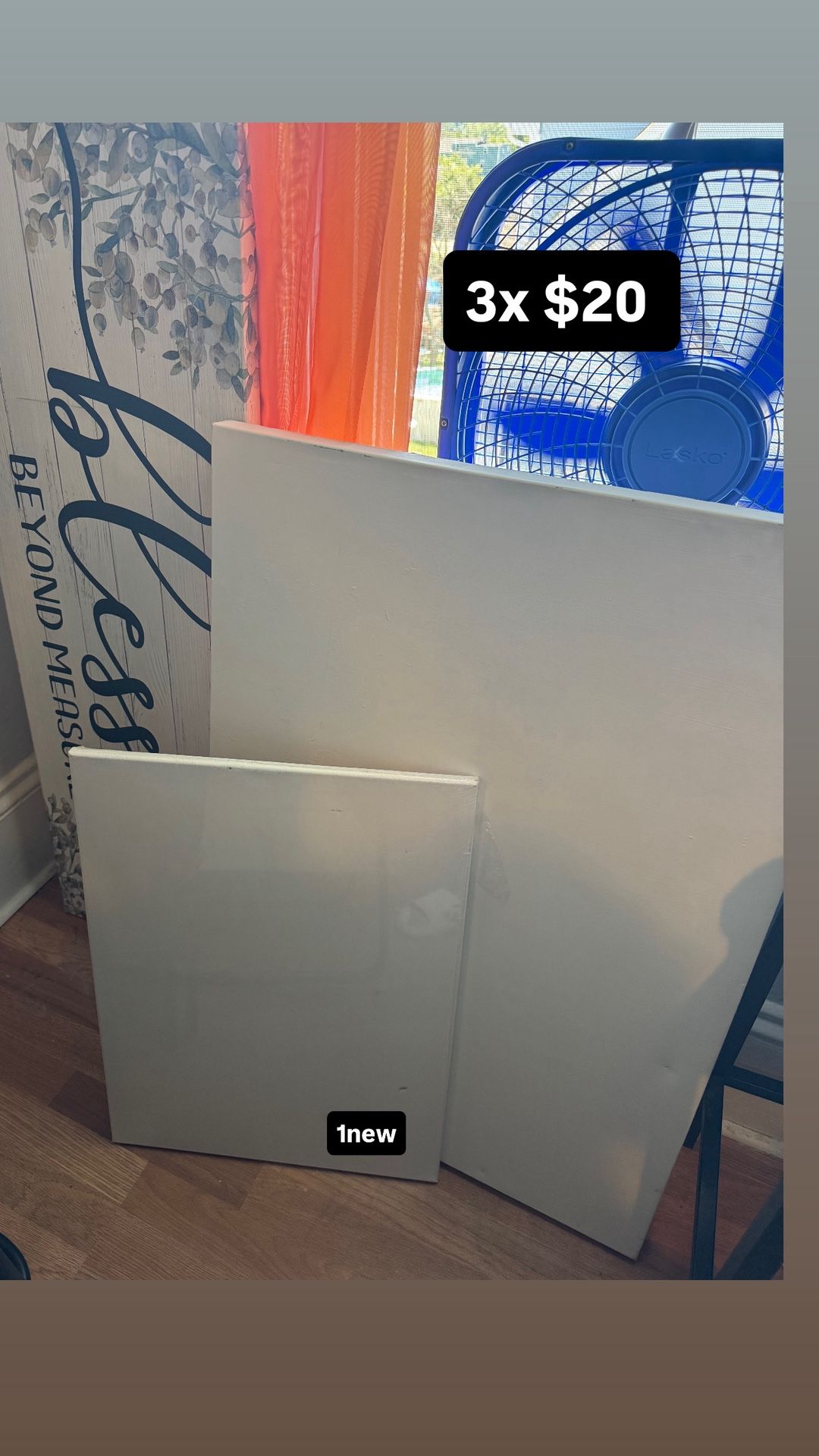 $20 x3 Frames Deco Pick Up Only