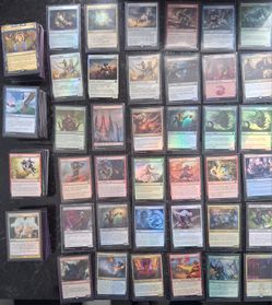 Around 400 Magic The Gathering Cards 