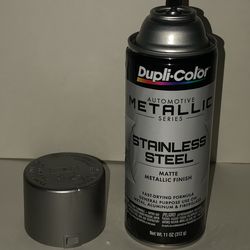 NEW Duplicolor Automotive Metallic Paint, Stainless Steel 11 oz Dupli-Color