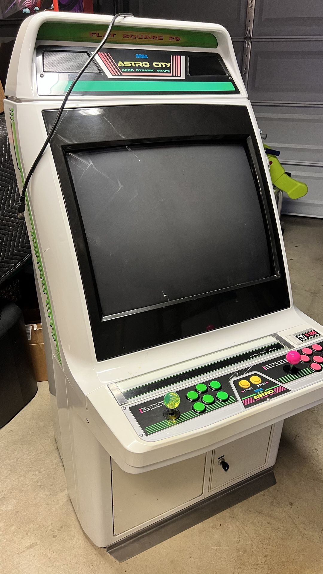 Sega Astro City Japanese Candy Cab Marvel Vs Capcom  Arcade