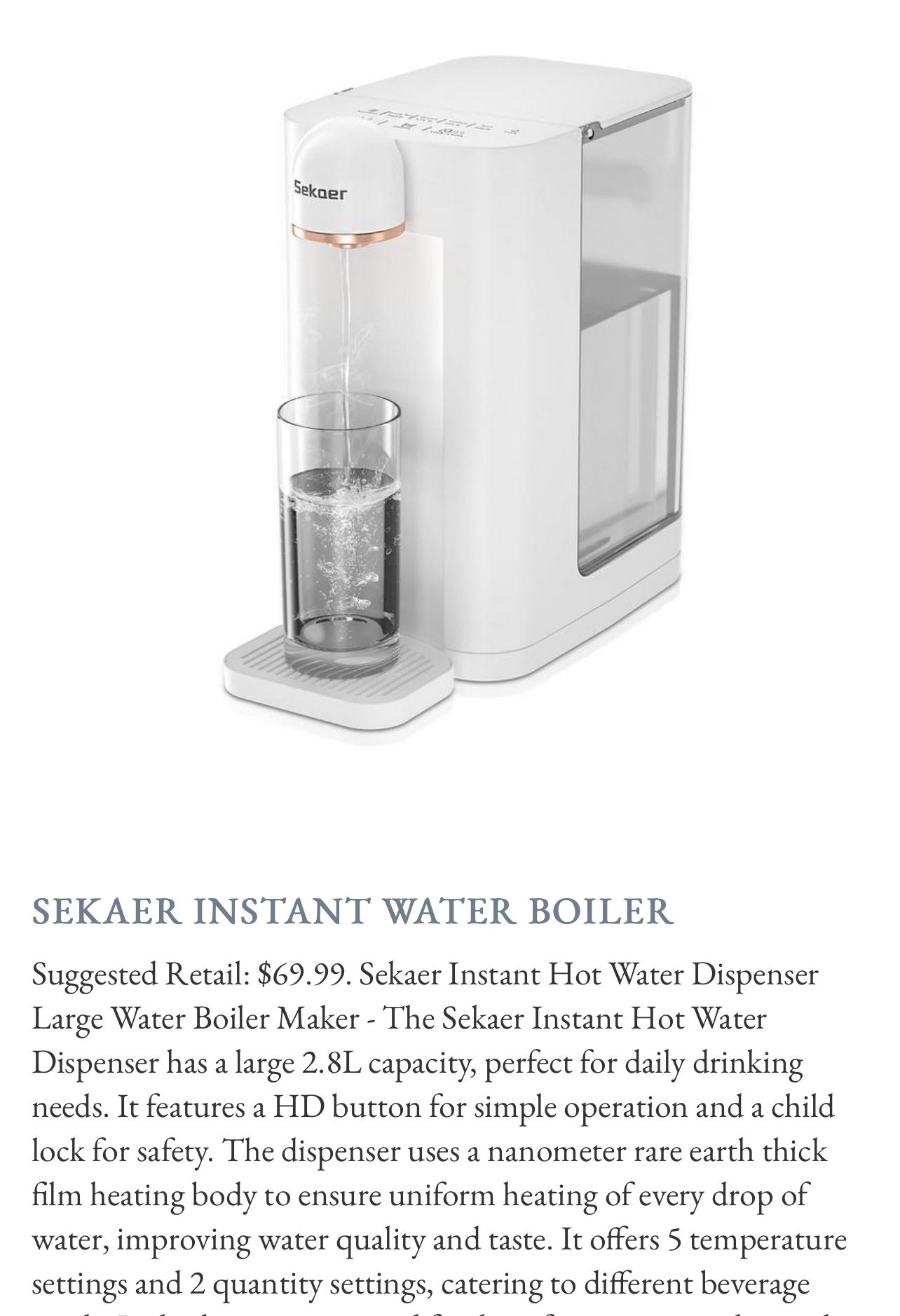 Water Filter