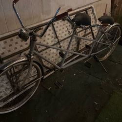 Old Tandem Bicycle 