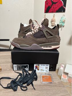 Size 11 - VNDS A Ma Maniére x Air Jordan 4 Retro Dark Mocha